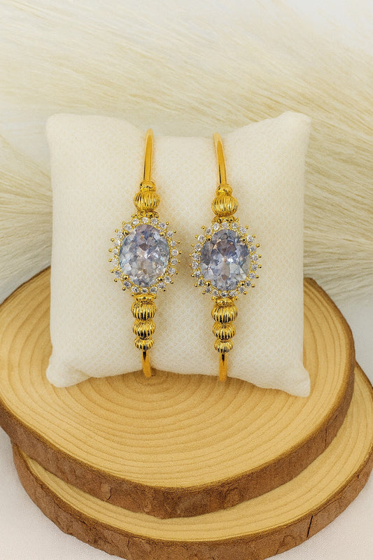 Adjustable Adult Bangle-86 (White)