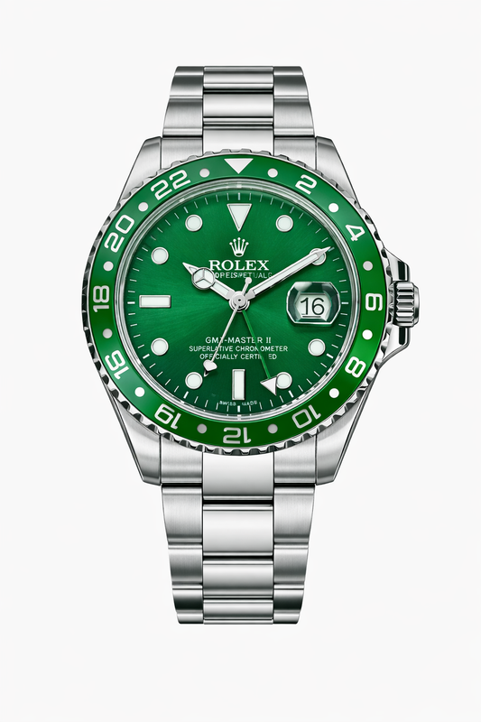 New Luxury GMT Model Date & Bezel Working Watch